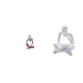 thumbnail image 1 of Figura Decorativa Contemporánea De Resina Con Forma De Pensador, Ideal Para Dormitorio, Oficina, Tienda, Estantería, Mesa, Sala De Estar, Cajón O Cualquier Otro Espacio., 1 of 8
