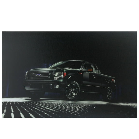 Northlight Black Ford F150 FX2 Sport LED Lighted Canvas Wall Art - 23.5" x 15.5"