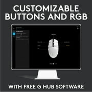 Logitech G203 Lightsync Mouse Home Rechargeable Optical USB Gaming Mice With Logitech G G203 LIGHTSYNC Wired Gaming MouseLogitech G, Black, 1 Pack
