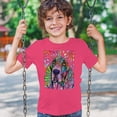 thumbnail image 3 of Tee Hunt Dean Russo Cute Love You Basset Youth T-Shirt Colorful Dog Pet Kids, Pink, Medium, 3 of 5