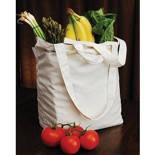 Reusable Canvas Grocery Bag 14.5