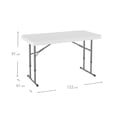 thumbnail image 4 of Mesa plegable Lifetime Rectangular 1.22m, 4 of 4