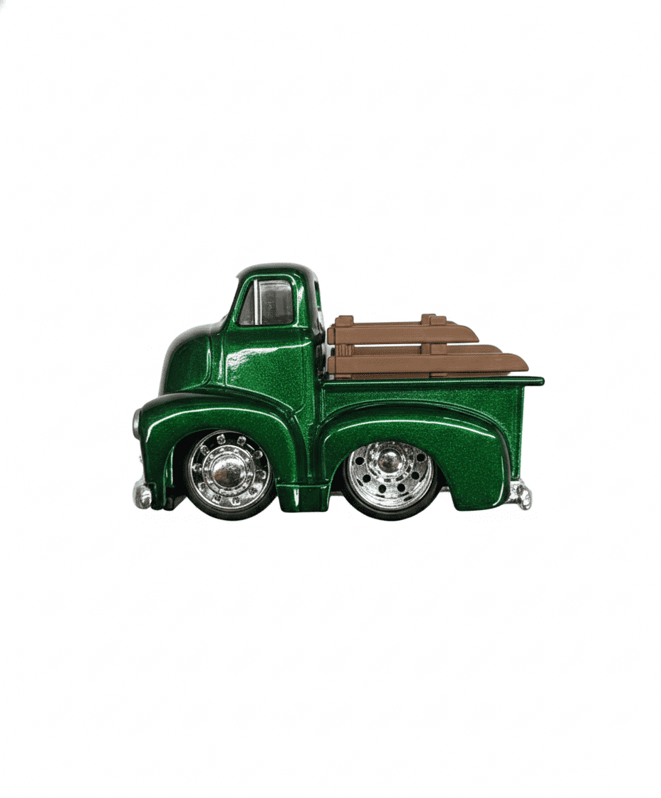 CAR TUNED 50 CHEVY COE TRUCK チェイス CarTuned Series 7 -1950 Chevy COE Truck (Custom)- Kandy Green