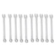 thumbnail image 4 of 10pcs 8mm Ratcheting Wrench Set Chrome Tangsten Steel Spanner Car Repair Hand Tool, 4 of 5