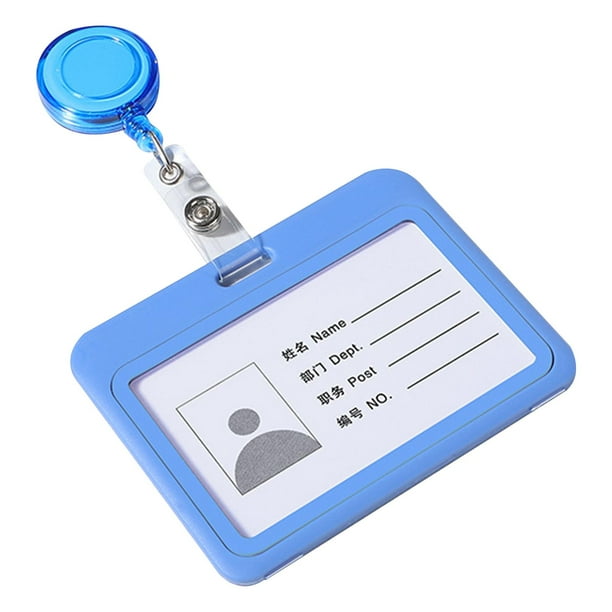 Porta credencial de enfermera, regalo de la semana de la enfermera, porta credencial de enfermera, porta credencial de identificación Azul