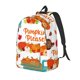 thumbnail image 1 of Easygdp Fall Pumpkins Mochila de Lona Resistente para Laptop, Compatible con Laptops de 15 a 17 pulgadas, Ideal para Escuela, Trabajo y Viajes-Medium, 1 of 5