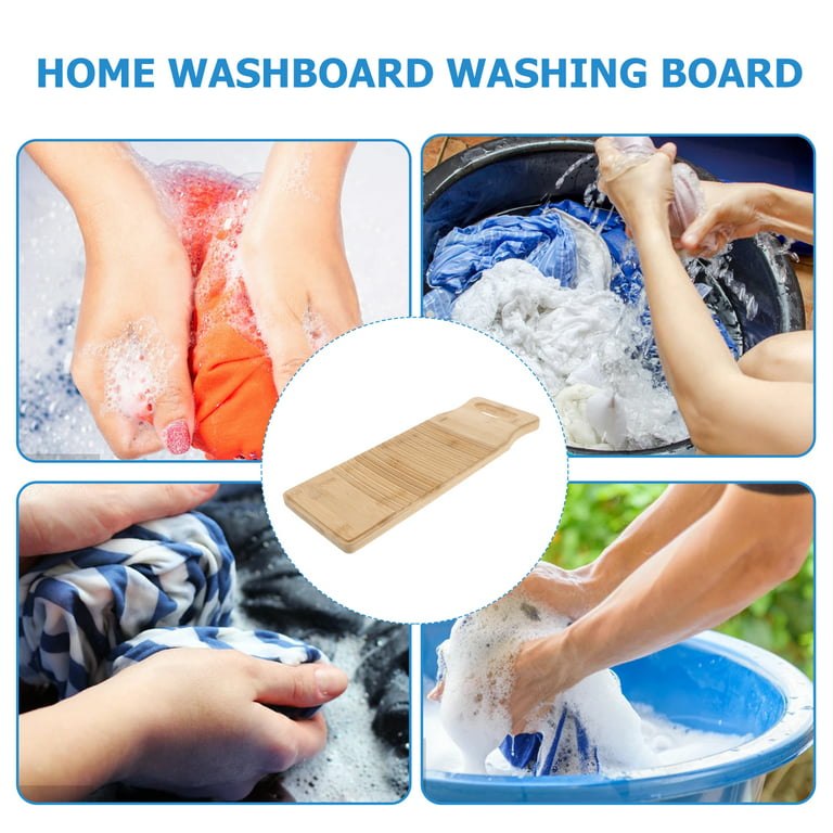 Hand Washing Clothes Natural Home Bathroom Clothes Scrubbing Board