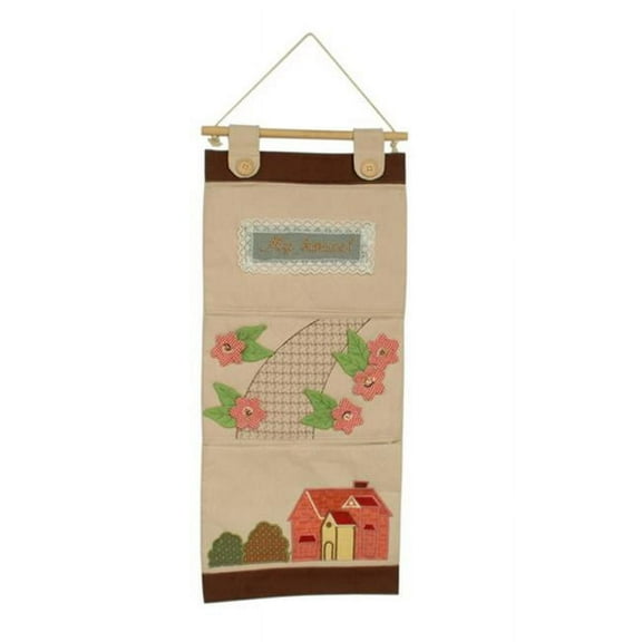 My House Ivory/Wall Hanging/Wall Organizers/Wall Pocket/Wall Pocket
