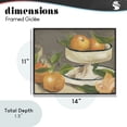 thumbnail image 4 of Stupell Industries Contemporary Citrus In Stillness Black Framed Giclee Art, 14 x 11, by Melissa Wang, 4 of 8