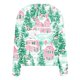 thumbnail image 4 of Puntoco Chaqueta Informal Con Botones Y Estampado Navideño Para Mujer, 4 of 5