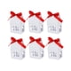 thumbnail image 3 of Ganfancp 24Pcs Casa En Forma de Cajas de Regalo con La Cinta Hueca de La Ventana Cajas para Dar Regalos de Papel Blanco de La Boda de Navidad Del Partido 4 Modelos Ofertas y Liquidaciones Caja de Car, 3 of 7