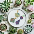 thumbnail image 4 of Silicone 1 pc Silicone Clay Texture Mat Clay Modeling Pattern Pad Cactus 140x140x3mm, 4 of 8