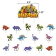 thumbnail image 3 of 40 Piece Set Dinosaurs Theme Party Tyrannosaurus Kids Birthday Party Decoration Props Celebration Banner Balloons Cake Toppers Supplies, 3 of 10