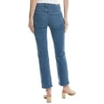 thumbnail image 2 of PAIGE womens  Jacqueline Gladys Straight Jean, 26, Blue, 2 of 3