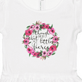 thumbnail image 4 of Inktastic Though She Be but Little She is Fierce Girls Toddler Dress, 4 of 5