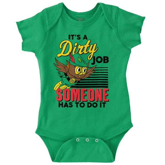 Woodsy Owl US Forest Service Cartoon Romper Boys or Girls Infant Baby Brisco Brands 12M