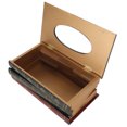 thumbnail image 1 of Cubierta De Caja De Pañuelos Para Libros, Soporte Para Pañuelos Para Libros, Rectangular, Decorativa, Respetuosa Con El Medio Ambiente Para Servilletas, 1 of 7