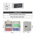 thumbnail image 2 of Key Safe Box New Multi Keys Storage Box Password Spare Car Keys Storage Organizer Box for Home Office Factory Store Use ,Your Exclusive Wealth Manager, 2 of 7