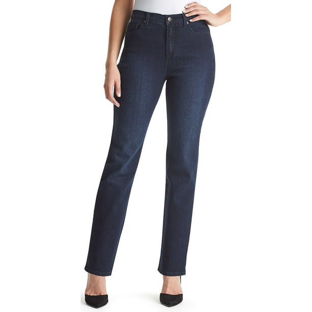 Gloria Vanderbilt Womens Amanda Stretch Jeans (Size:14 Inseam 33 Color ...
