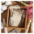 thumbnail image 4 of 60 Pcs Vintage Material Paper Handbook Decorative Paper Creative Country Garden Series Diy Scrapbooking Art Handmade Crafts, 4 of 12