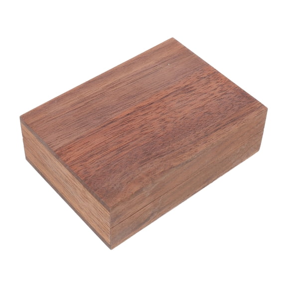 LOLIPPYY Walnut Wood Jewelry Box Organizer Light Brown Keepsake Storage Solution