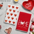 thumbnail image 3 of &nbsp;SOME THING Red Heart Love Valentine''s Day Kitchen Towels Dish Towels, 18x26 Inch Farmhouse Anniversary Wedding Decoration Hand Towels Set of 2, 3 of 6