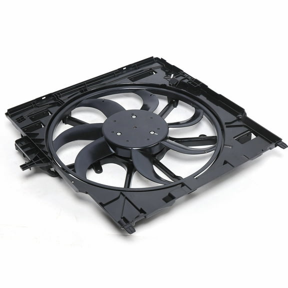 23.35*24.29 For BMW E70 X5 2007-2010 Electric Cooling Fan Assembly Fan  Front 17427598740