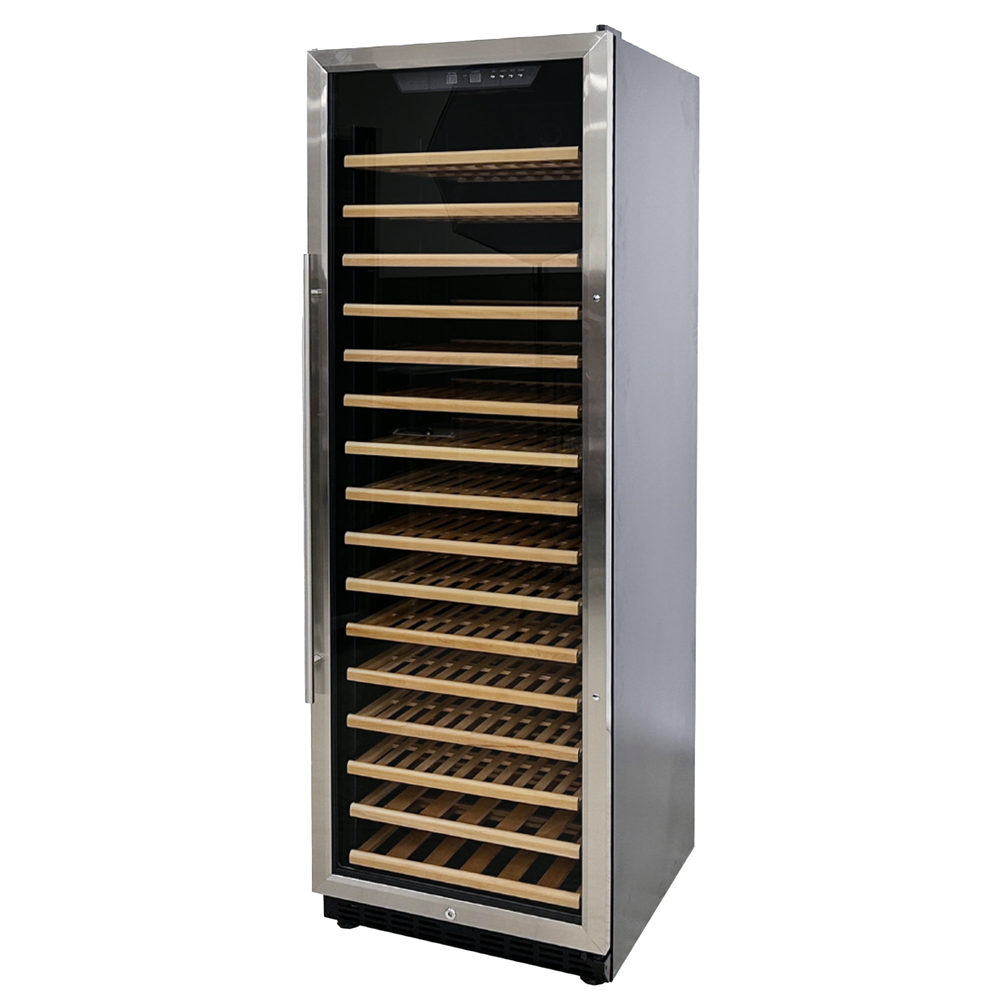 177 Bottles Large Wine Cooler Refrigerator, Built-in or Freestanding, Fast Cooling