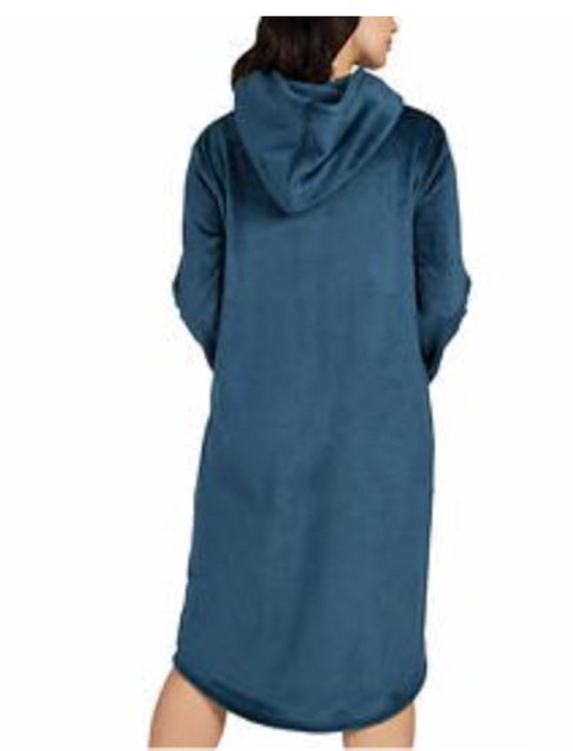 32 DEGREES Womens Hooded Lounger Hoodie,Deep Baltic,Small/Medium -  Walmart.com