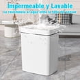 thumbnail image 4 of Cubo De Basura Automático Con Sensor Para Baño, 18L Botes de Basura Inteligente Sin Contacto, Cubo de Basura de Plástico Grande USB Rechargeable para Cocina, Oficina, Sala, Retrete, Recámara, 4 of 7