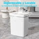 thumbnail image 4 of Cubo De Basura Automático Con Sensor Para Baño, 18L Botes de Basura Inteligente Sin Contacto, Cubo de Basura de Plástico Grande USB Rechargeable para Cocina, Oficina, Sala, Retrete, Recámara, 4 of 7