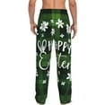 thumbnail image 3 of Fotbe Happy Easter Men's Pajama Pants,Sleepwear Pants,Pj Bottoms Drawstring And Pockets-XX-Large, 3 of 9