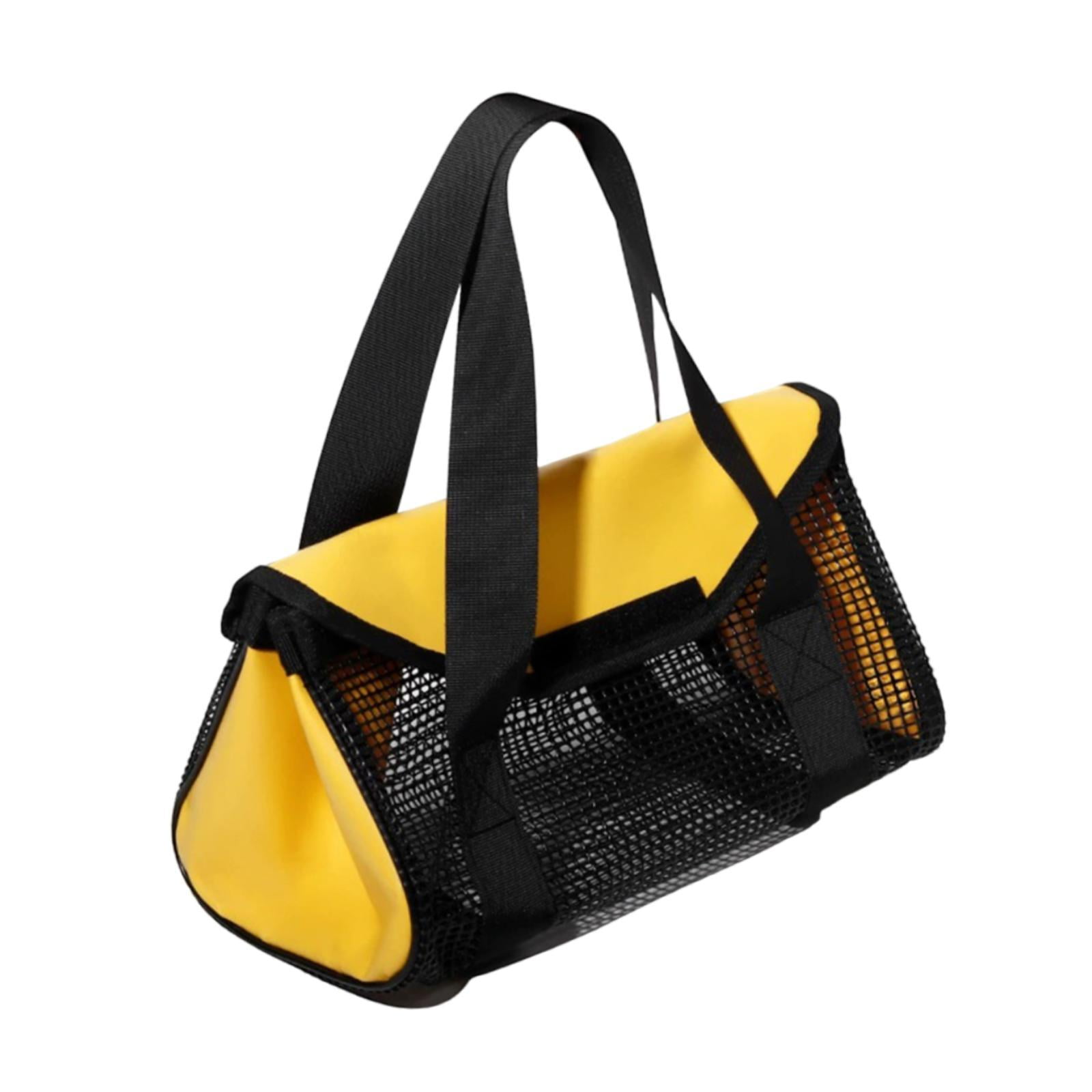 harayaa Fishing Lures Bag Convenient Protective Portable Gear Fishing Iron Plate Bag Yellow