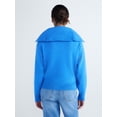 thumbnail image 3 of Free Assembly Women's and Women Plus Quarter-Zip Sweater, Midweight, Sizes XXS-4X, 3 of 5