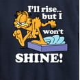 thumbnail image 3 of Garfield - Rise But Won't Shine - Toddler And Youth Crewneck Fleece Sweatshirt, 3 of 5