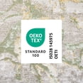 thumbnail image 3 of TOWN & COUNTRY LUXE Opaline Bold Marble Area Rug with Glam Metallic Ribbed Texture Pile, Sage Green, 5'2"x7'2", 3 of 5