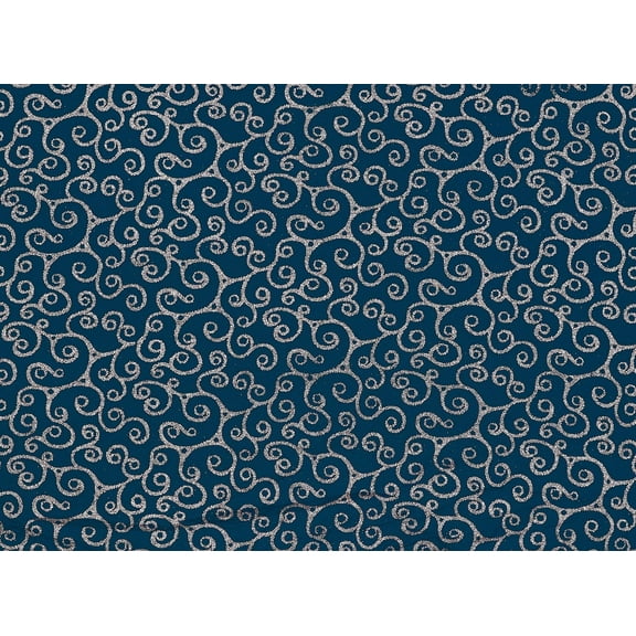 Zelouf All Over Glitter On Tulle  , Sewing, DIY, Crafts Fabric by the Yard, Vamp Peacck/cop, 3 Yard