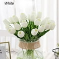 thumbnail image 6 of Viworld 10Pack Artificial Tulips Flowers, Fake Tulips Bouquet, Real Touch Tulips Arrangement for Wedding Room Home Hotel Party Decoration and DIY Decor, 6 of 6