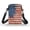 Astronaut Design, variant on Jamaican Flag Pattern Birthday Christmas Gift Double Deck Shoulder Bag Trendy for Outdoor Travel