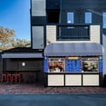 thumbnail image 2 of Awntech 5.38 Ft Chicago Elongated Dome Fixed Awning Canopy (64.5in x 32.25in x 26.25in), Dusty Blue, 2 of 3