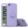 thumbnail image 1 of Funda de color sencillo para iPhone 7/8/7 Plus con soporte de anillo, placa metálica para carga magnética, diseño antigolpes y soporte giratorio de 360 grados., 1 of 5