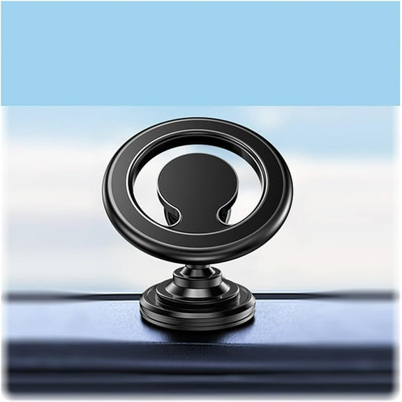 Magnetic Car Phone Holder Stand Air Vent Magnet Mount GPS Smartphone Support in Car for iPhone Xiaomi Samsung Rotation Bracket (Color : Paste Black)