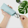 thumbnail image 3 of Estuche para gafas suave, paquete de 4 estuches para gafas de cuero suave, estuche para gafas Cortex portátil, estuche para gafas de sol para hombres y mujeres, 3 of 5