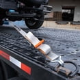 thumbnail image 3 of VULCAN Complete Axle Strap Tie Down Kit, Wire Hook Ratchet Straps, Silver Series, (4) 22 inch Axle Straps, (4) 36 inch Axle Straps, and (4) 15' Wire J Hook Ratchet Straps, 3 of 10