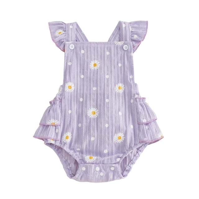 Akiihool Solid Color Onesies for Baby Girl Baby Girls Custom Newborn Infant Bodysuit with Name Customized Coming Home Outfit Shower Gift (Purple,6-12 Months)