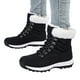 thumbnail image 2 of Zapatos para mujer, de invierno, cálidos, gruesos y para esquiar en la nieve, de algodón, grandes, para correr, botas vaqueras., 2 of 6