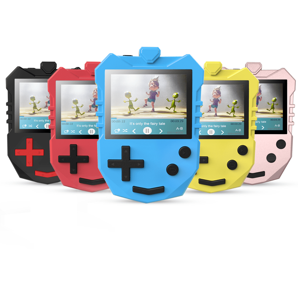 AGPTEK MP3 Player for Kids, Portable 8GB Music Player with Builtin