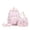 Pink, variant on Weebloom Bow School Backpack With Lunch Box Pencil Case For Kids Girls Cute 3Pcs School Bags Set Large Capacity Three Piece Laptop Large Bookbag Middle High School College Black