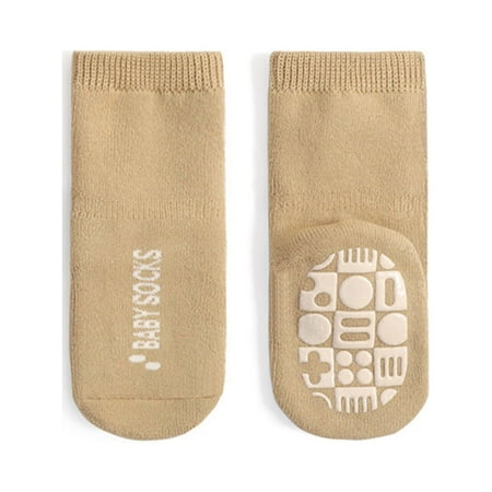 

QYZEU Baby Stance Socks Boys Socks By Boys Non-Slip Girls Socks Floor Ring Warm Indoor Socks Baby Wool And Walking Thickened Baby Care