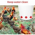 thumbnail image 3 of Bebedero de pezón automático, bebedero de pezón de gallina, bebedero de pollo de agua, bebedero de gallina de goteo, bebederos de agua de pollo de plástico, para codorniz de pollo, 4 piezas H239 esquí esquí Gafas de esquí, 3 of 5